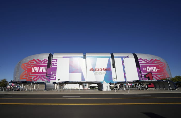 State Farm Stadium in Glendale, Arizona